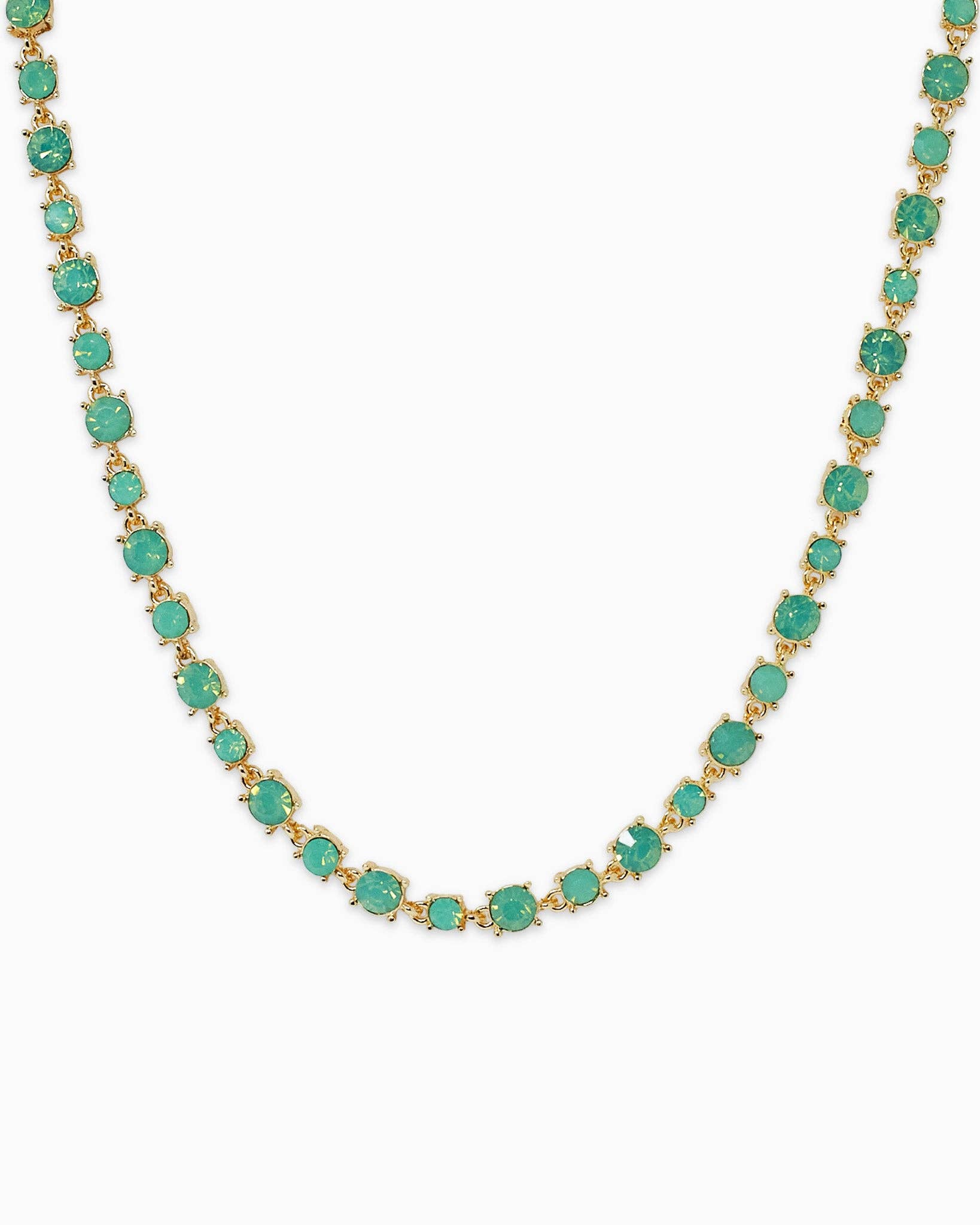 Sessori – wholesale Pärlband/Pärlhalsband – Flerfärgat allround stenhalsband0