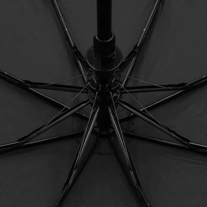 Selini New York - Vente Parapluie – unisexe - Parapluie de voyage compact noir
