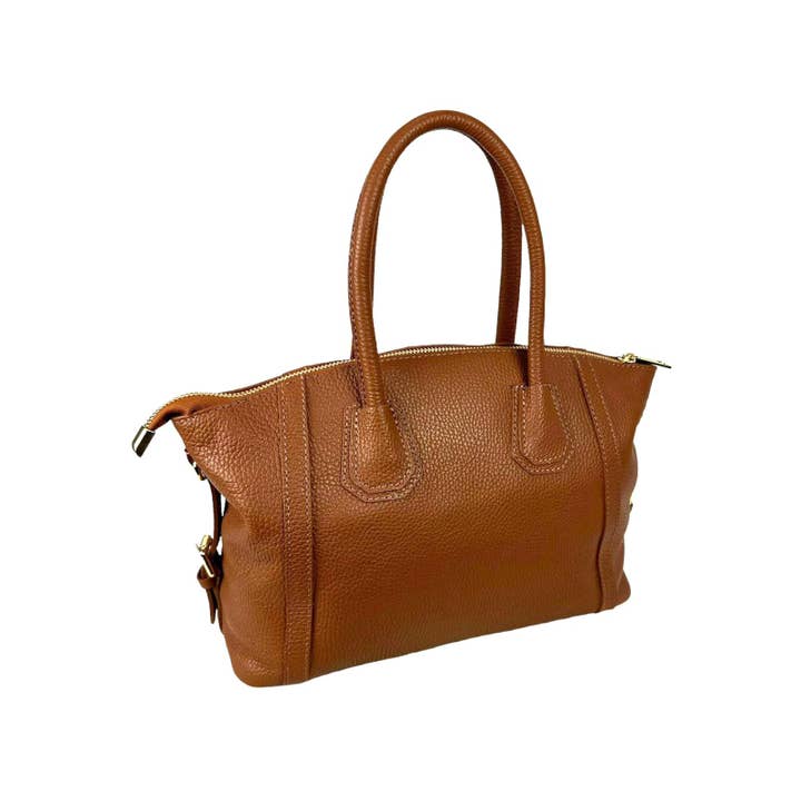 Chenson & Gorett - Wholesale Top Handle Bag - Women's - Small Model Italian Leather Bag for Women. Promo2
