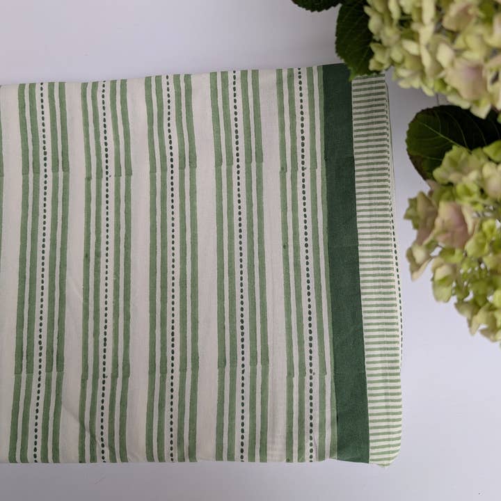 LNH EDIT - Wholesale Tablecloth - Elsie Green Tablecloth