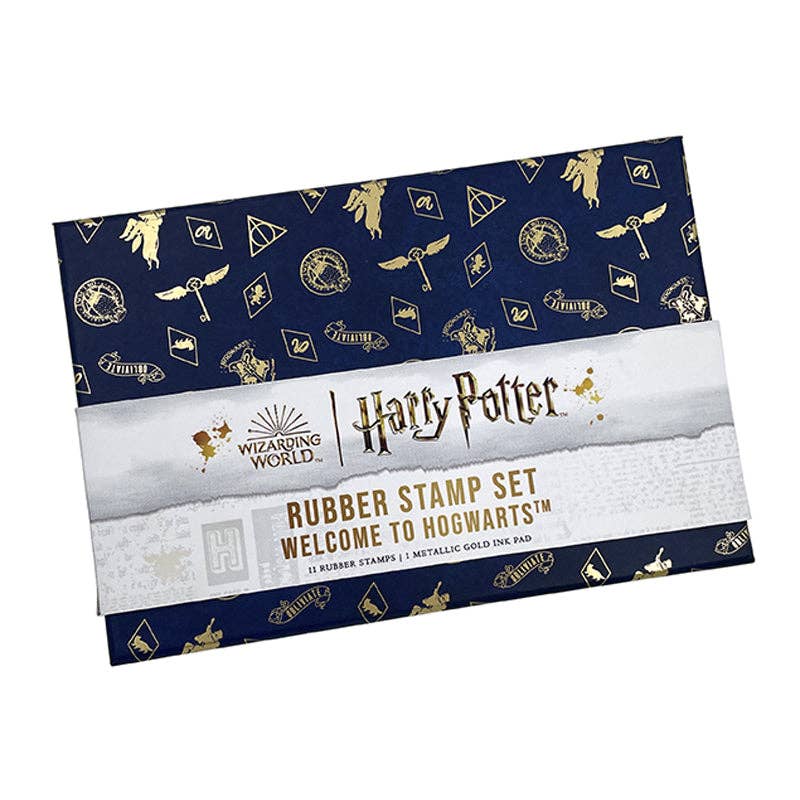 Insight Editions - #1 Pop Culture Publisher - Wholesale Rubber/Decorative Stamp - Harry Potter: Welcome to Hogwarts Rubber Stamp Set0