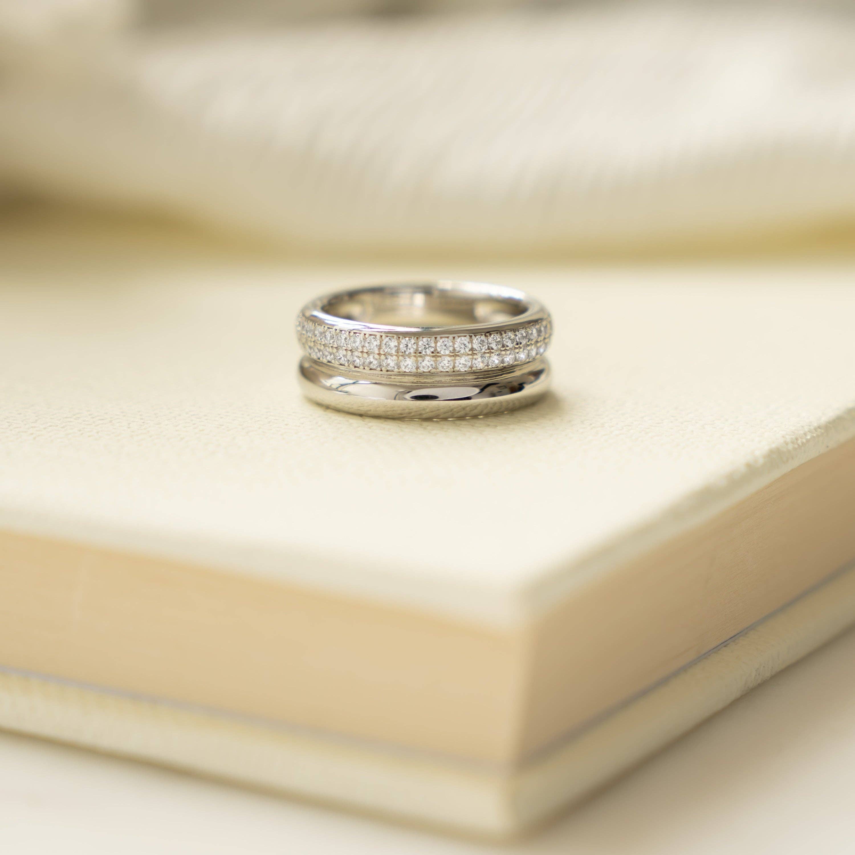 Sami Jewels - Wholesale Band/Stacked Ring - Double Band Ring7