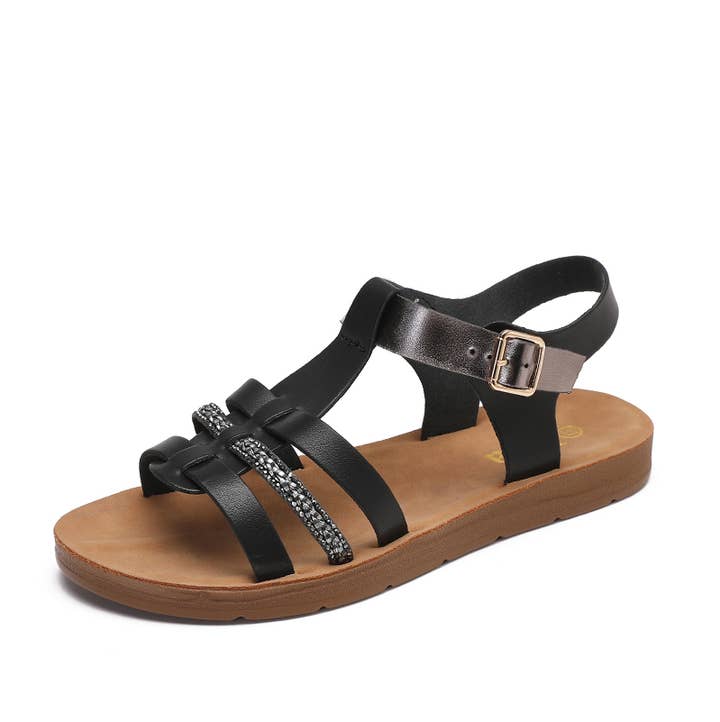 Joia Paris - Vente Sandales – femme - SANDALES PLATES / FLAT SANDALS W-1040