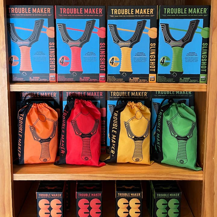 Mighty Fun! - Wholesale Slingshot - Kids - Trouble Maker Slingshot - Assortment3