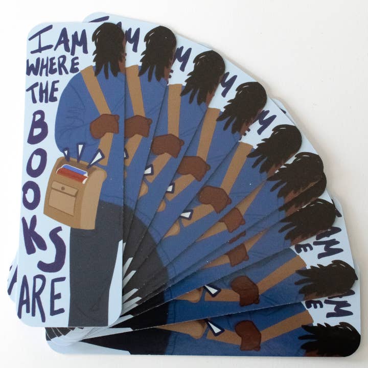 Bookmark- I am Where the Books Are for wholesale by Foreign Friends