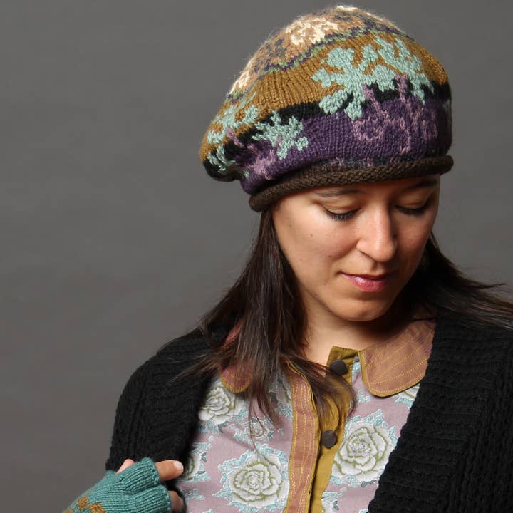 Béret Colonial en alpaga pour la vente par Little Journeys Chicago