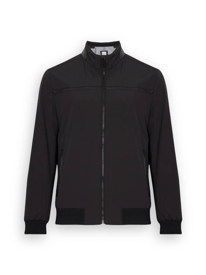 Men's windstopper jacket in blouson style for wholesale by Ricano