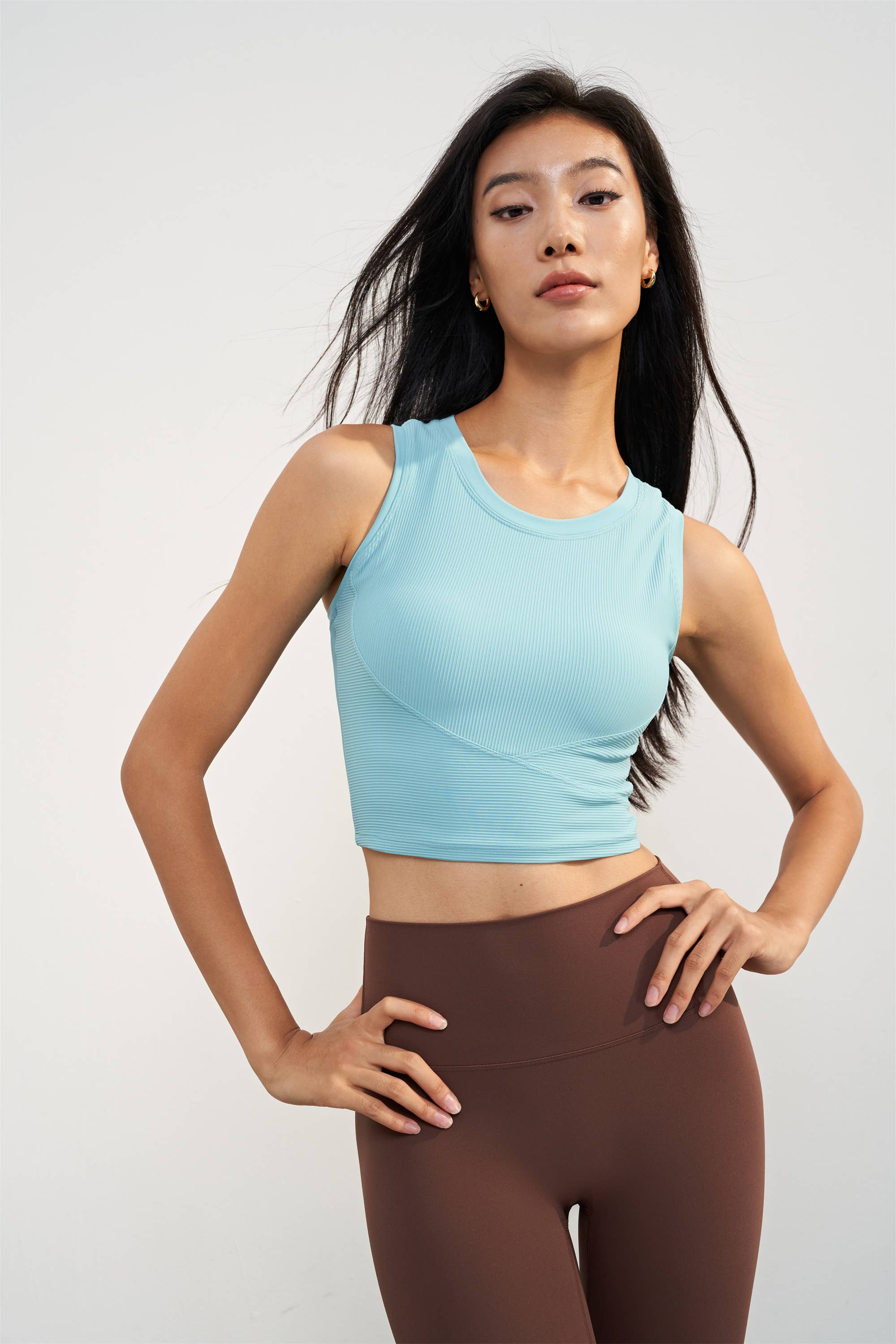 91thelabel - Wholesale Tank top – Women′s - Malibu Ribbed Molded Cup Tank Top