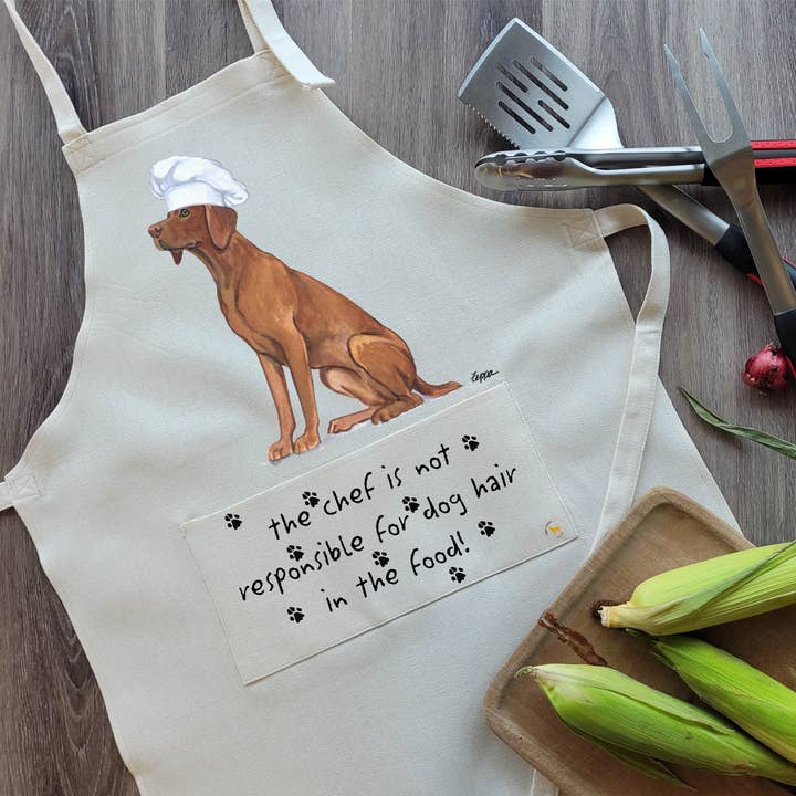 Vizsla Apron for wholesale by Zeppa Studios