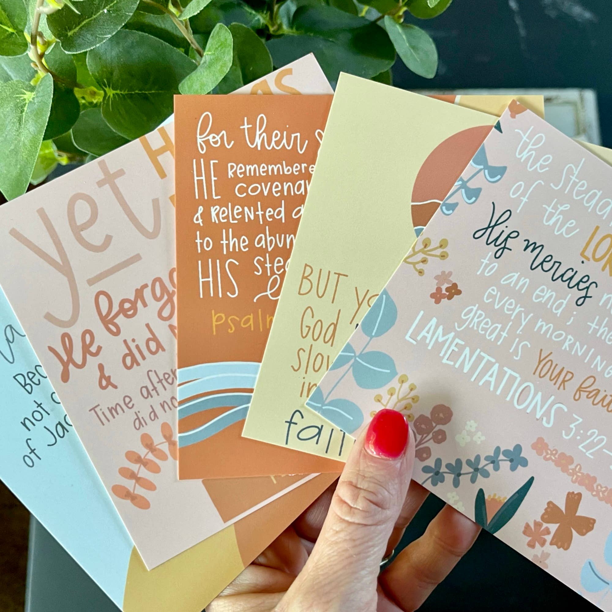 swaygirls - Wholesale Religious Card - Scripture Cards | Lamentations 3:22-23 | Prayer Cards2