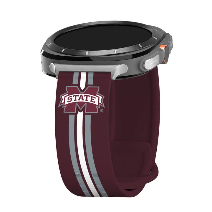 Mississippi State Bulldogs HD Samsung Galaxy Ultra Watch Band for wholesale by Affinity Bands