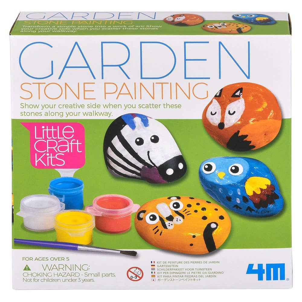 The Toy Network - Wholesale DIY Craft Kit - Kids - Little Craft/Garden Stone Painting3