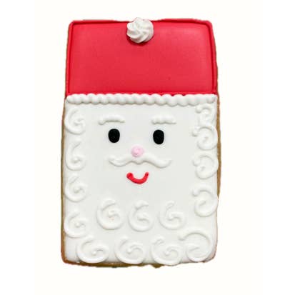 Père Noël rectangulaire pour la vente par The Frosted Baker