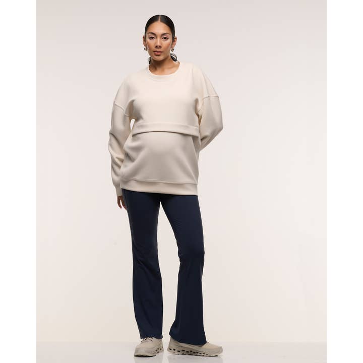 Os Pull à fermeture éclair surdimensionné pour l'allaitement en vente sur Faire4