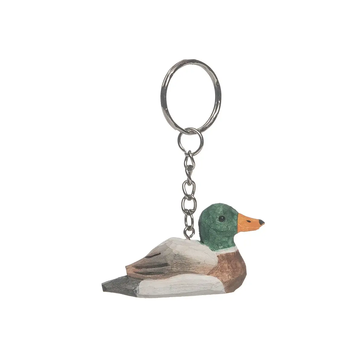 Beachcombers - Wholesale Keychain - Unisex - SALE Mallard Duck Wood Keychain0