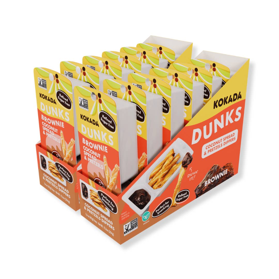 Kokada - Wholesale Snack Bar - Kokada Dunks, Brownie