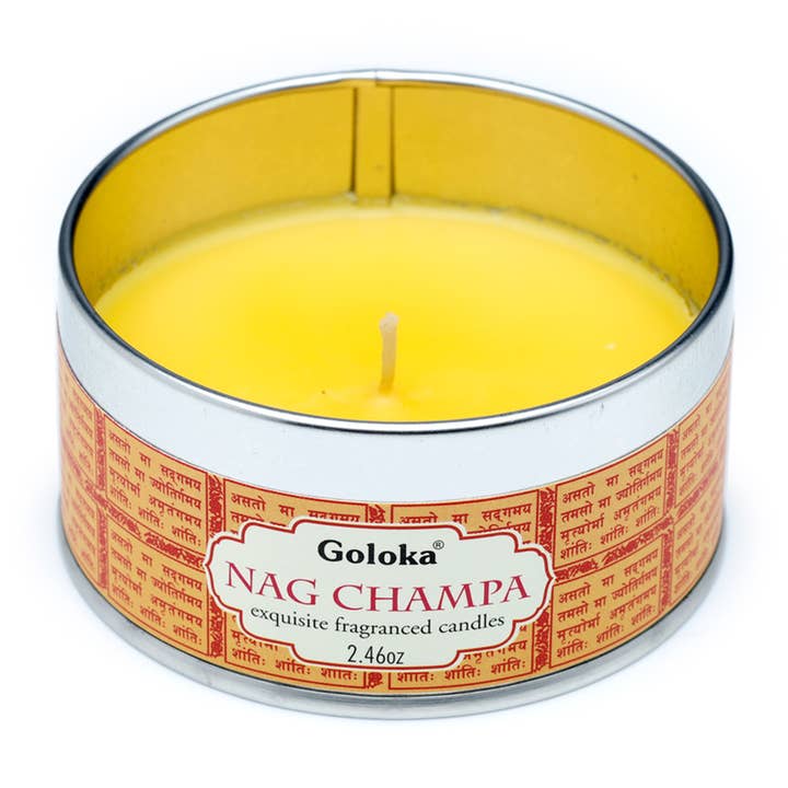 Puckator EU - Wholesale Jar/Filled Candle - Goloka Nag Champa Wax Candle Tin3