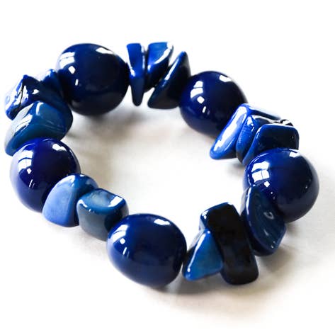 Bombona - Pulseira Tagua por atacado de Artyfactos