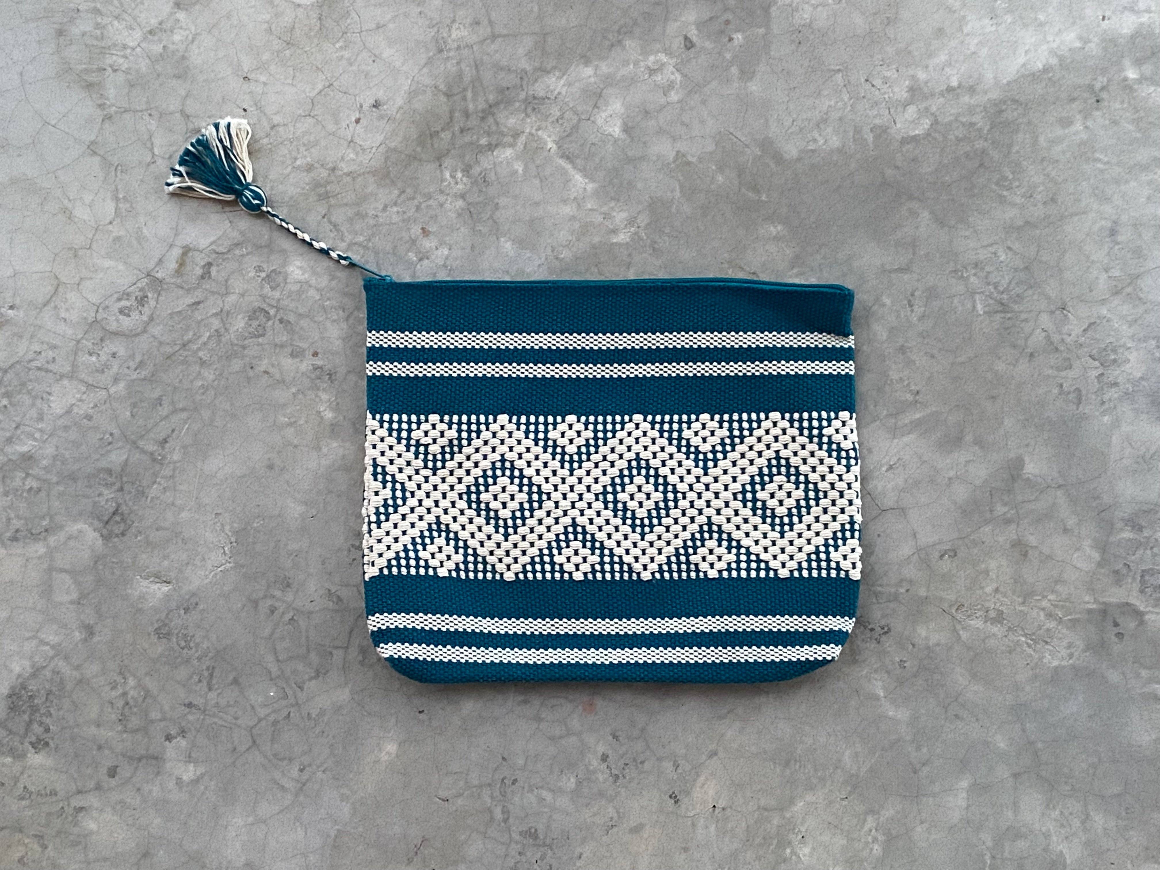 Intrepid Shepherd – Großhandel Schmink-/Kosmetiktasche – Oaxacan Kosmetiktaschen • Handgewebt • Telar de Cintura4