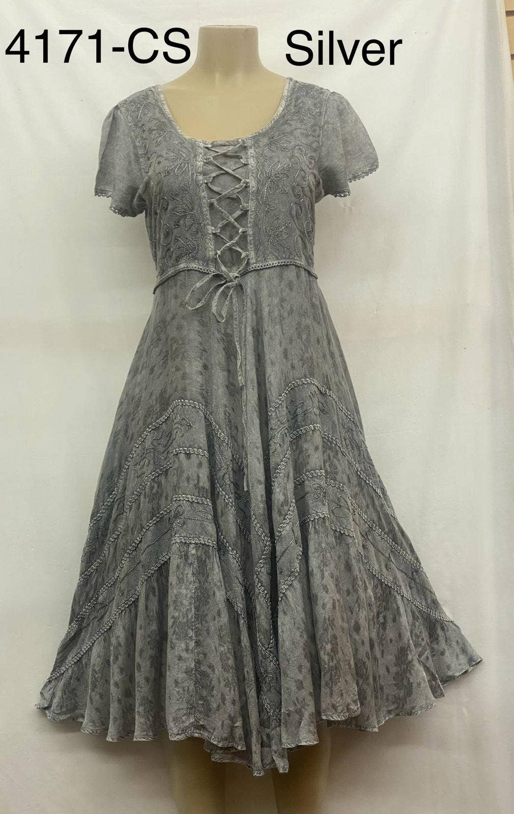 JUST CRUISING - India Casual Designs - Vente Robe – femme - Robe bohème élégante à détails brodés11