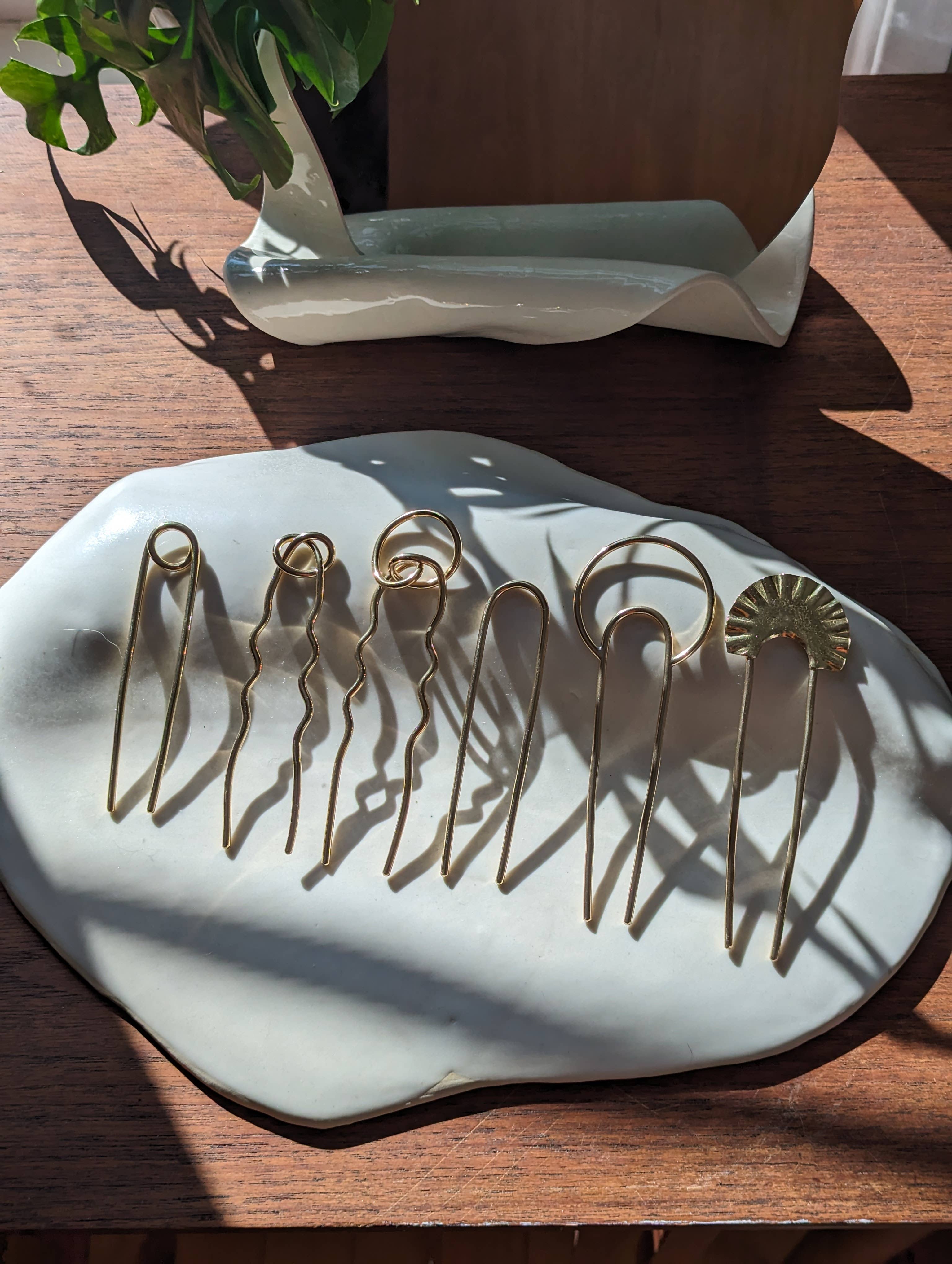 Vanderzee - Wholesale Hair Pin - Scribble Hair Fork3