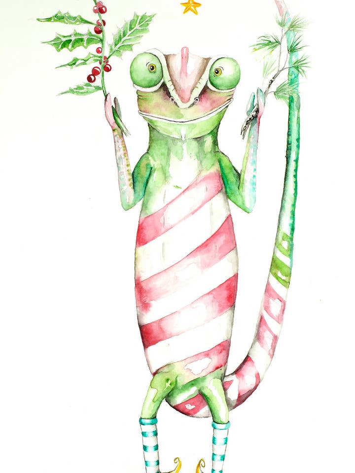 Je suis le Noël ? Impression Giclée pour la vente par Katie Crawford Art