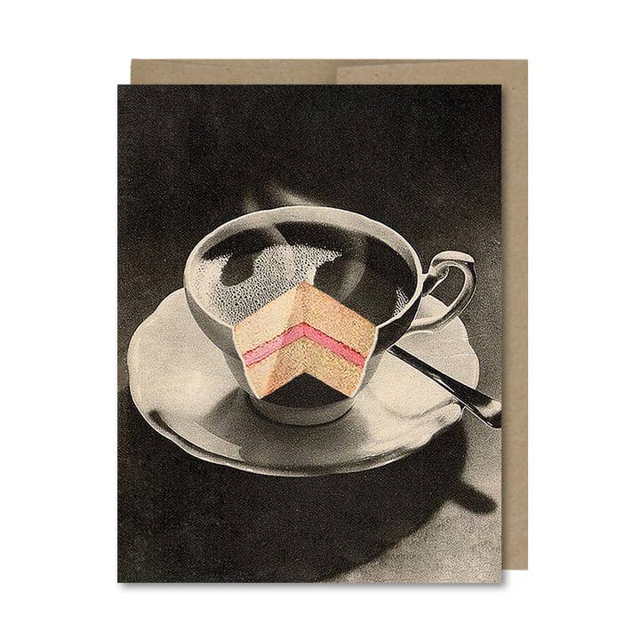 Carte de gâteau au café pour la vente par The Galek Sea