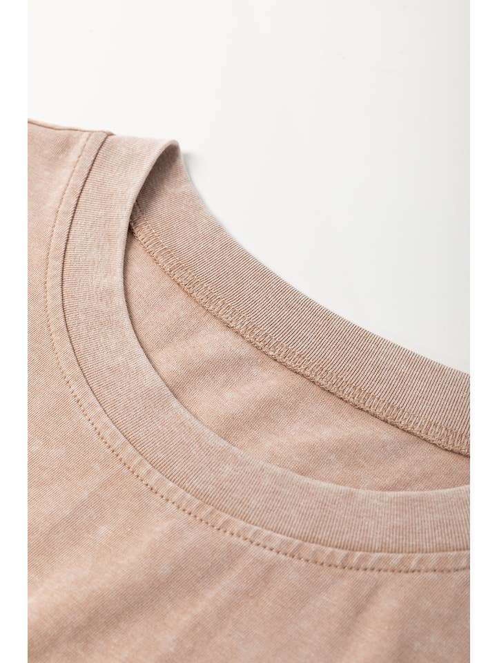 PRETTY BASH - Wholesale Top & Skirt Set - Women's - Mineral Wash Tank Top and Lined Split Skirt Set21