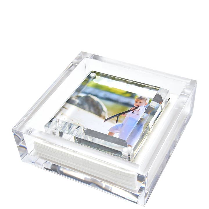 COCKTAIL NAPKIN HOLDER - PHOTO for wholesale by Tara Wilson Designs