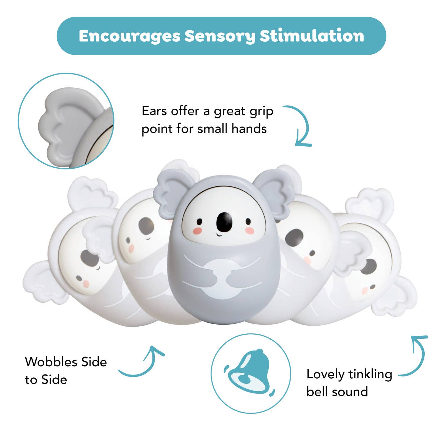 Tiger Tribe - Wholesale Musical Toy - Kids & Baby - Roly Poly - Koala4