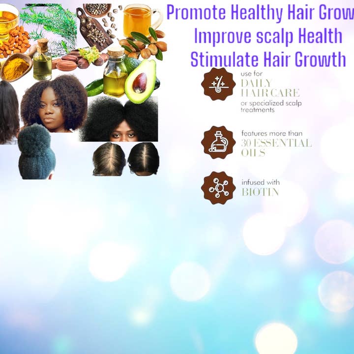 Organic Hair Solution - Wholesale Hair oil - Rosemary Mint Scalp & Hair Strengthening Oil With Biotin & Essential Oils, Nourishing Treatment for Split Ends and Dry Scalp for All Hair Types, 2-Fluid Ounces1