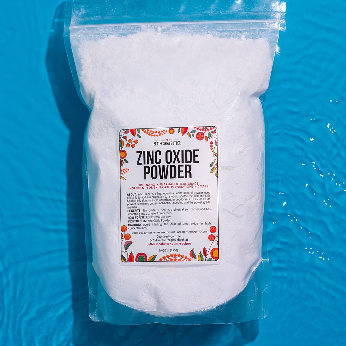 Better Shea Butter - Wholesale Body Glitter/Shimmer - Zinc Oxide Powder, non-nano particle, pharmaceutical grade4