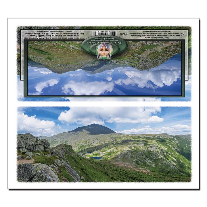 #40003 Lakes of the Clouds Ansicht PanoCard für den Großhandel von White Mountain Images