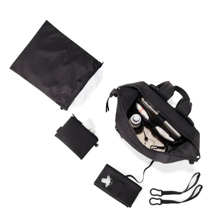 Dagne Dover - Wholesale Diaper Bag - Baby - Indi Diaper Backpack in Onyx, Medium1