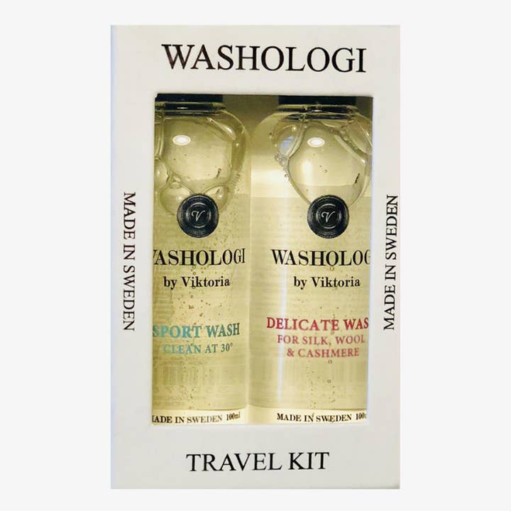 Washologi AB - Wholesale Liquid laundry detergent - Travel Kit 2x100ml