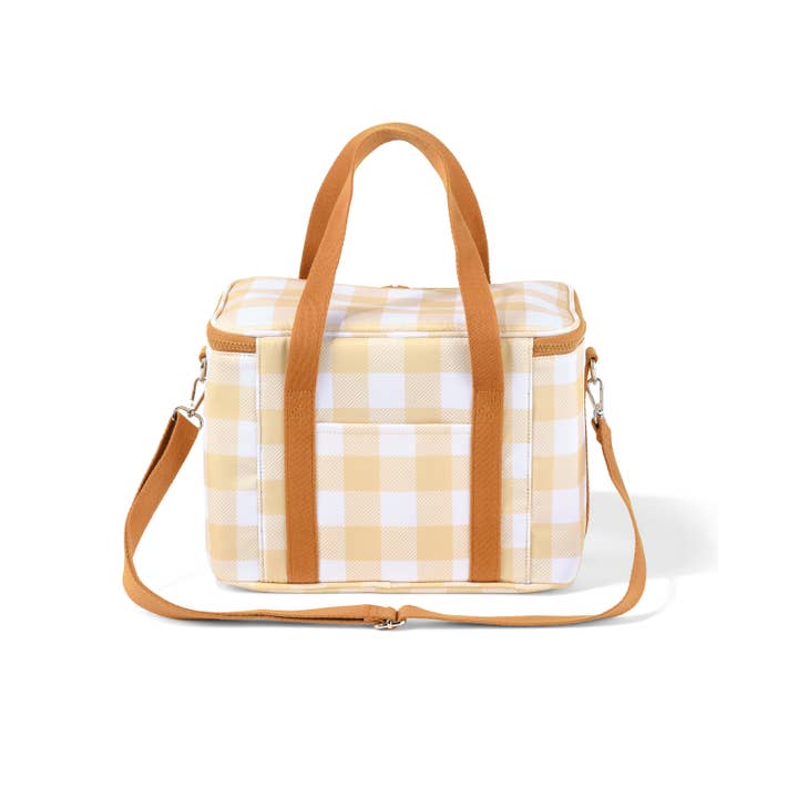 OiOi - Vente Sac/boîte repas - Sac à lunch isotherme Maxi - Beige Vingham