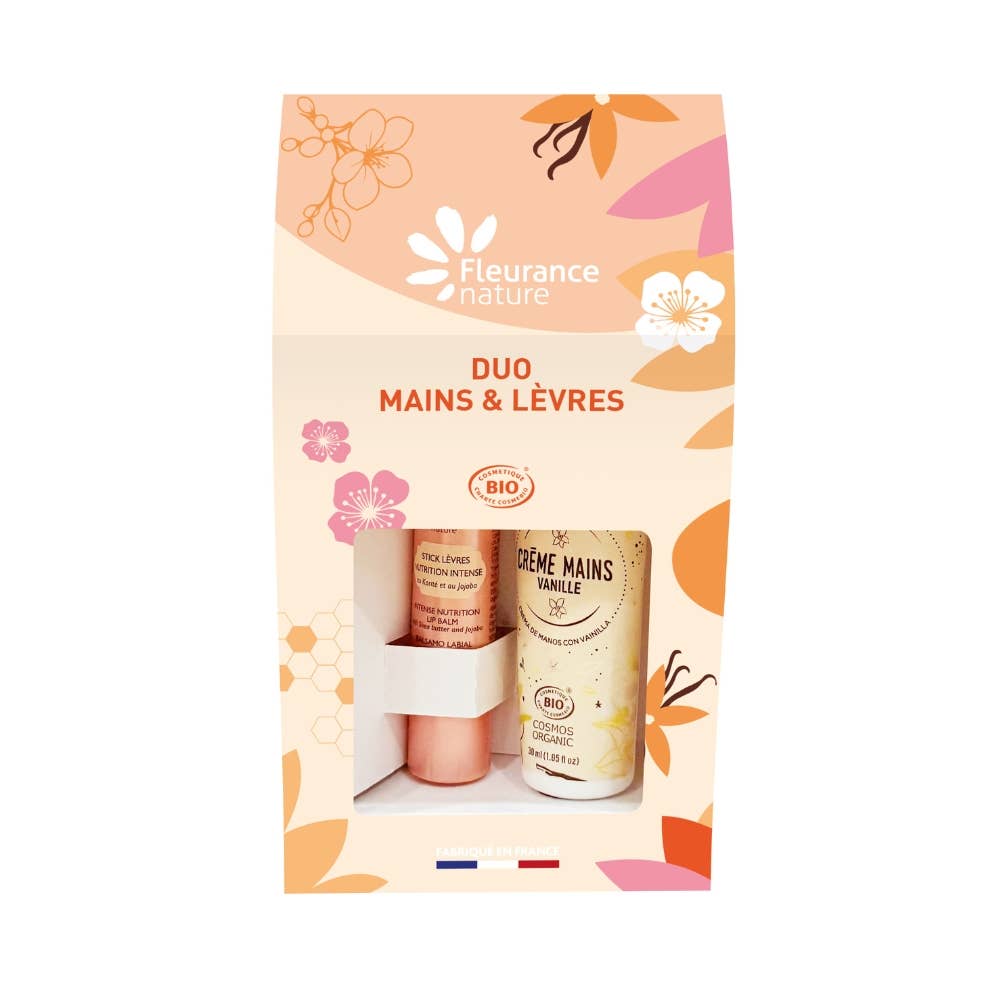 Fleurance Nature - Wholesale Gift Box - Vanilla Hands and Lips Duo2
