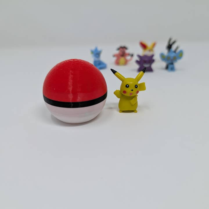 Giant Turtle Creations - Wholesale Figurine Toy - Kids - Mystery Pokemon Figuirines - Crackable Pokeballs - Stocking