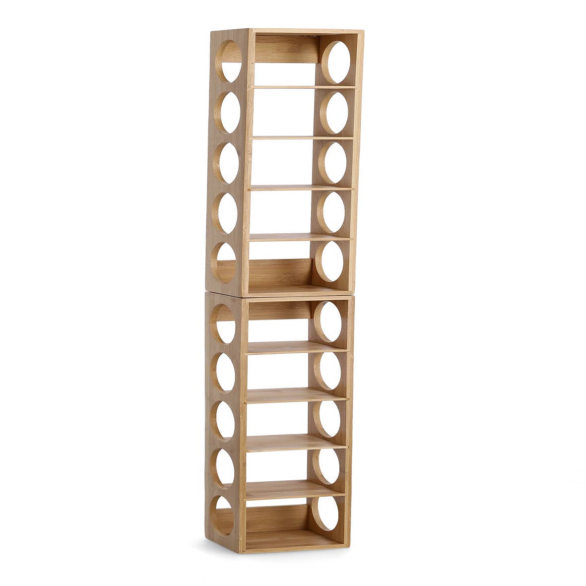 nature Wine Rack For 5 Bottles, Bamboo for wholesale on Faire2