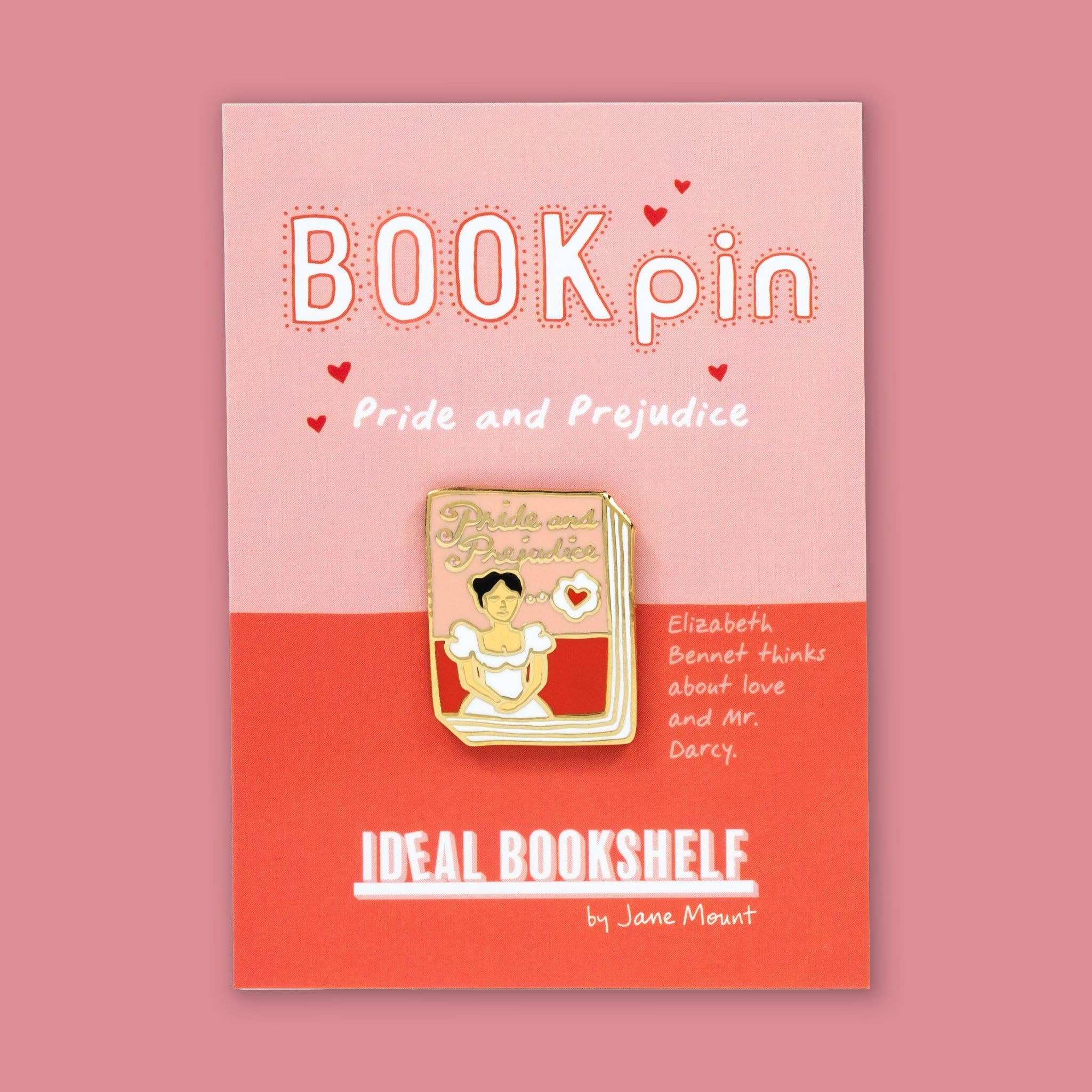 Ideal Bookshelf - Wholesale Lapel Pin/Button - Book Pin: Pride and Prejudice2
