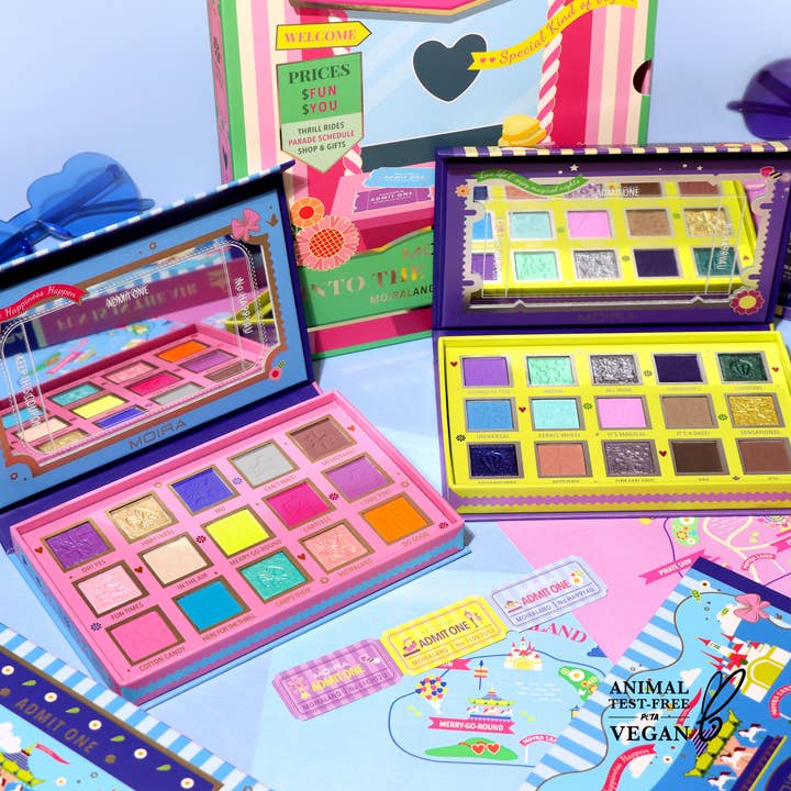 Fun Is In The Air Palette for wholesale by Moira Cosmetics