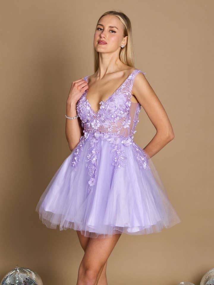 Kos Couture - Wholesale Dress – Women's - Dylan & Davids Short Formal Prom Dress8