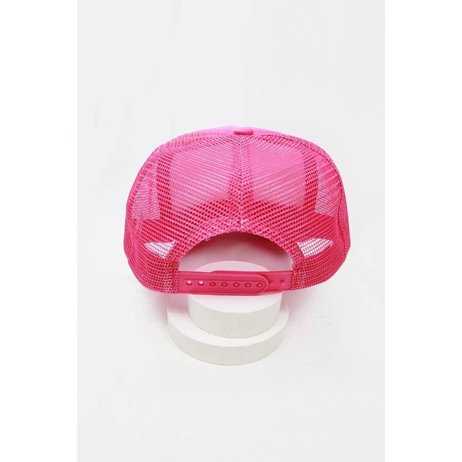 Love and Repeat - Vente Casquette de camionneur – unisexe - Chapeau de camionneur en mousse classique, casquette d'été en corde à mailles2