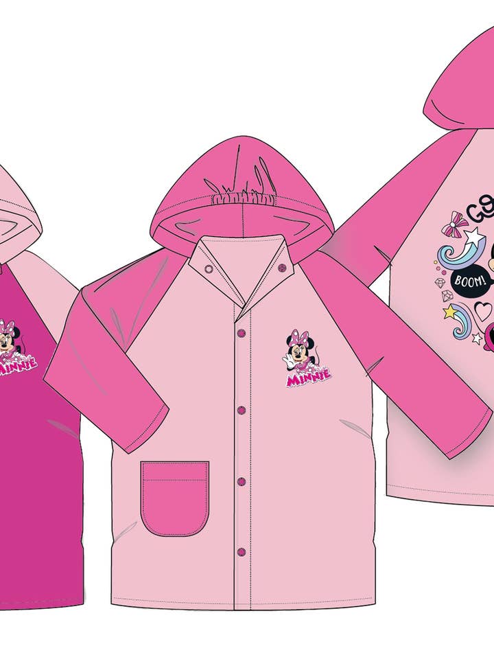 Pakke med 8 regnfrakker i 2 designs for engroshandel hos SAFTA