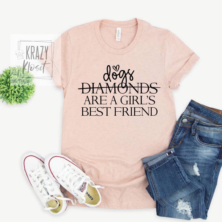 Dogs Are a Girls Best Friend for wholesale by Krazy Kloset