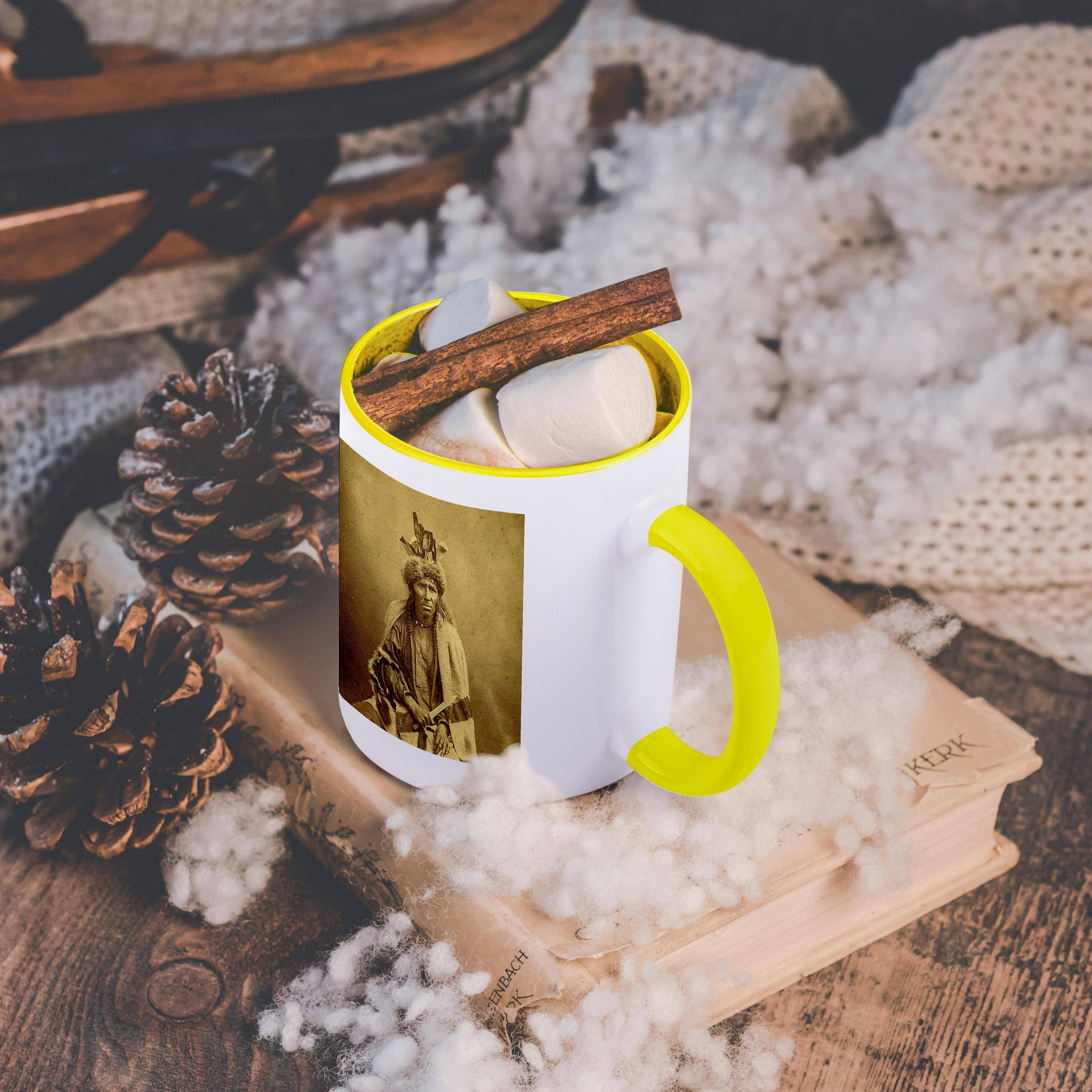 3dRose - Wholesale Coffee Mug - 3dRose, Vintage Stereoview Card 1870 Native American Chippewa Chief Bitter Man, Mug5