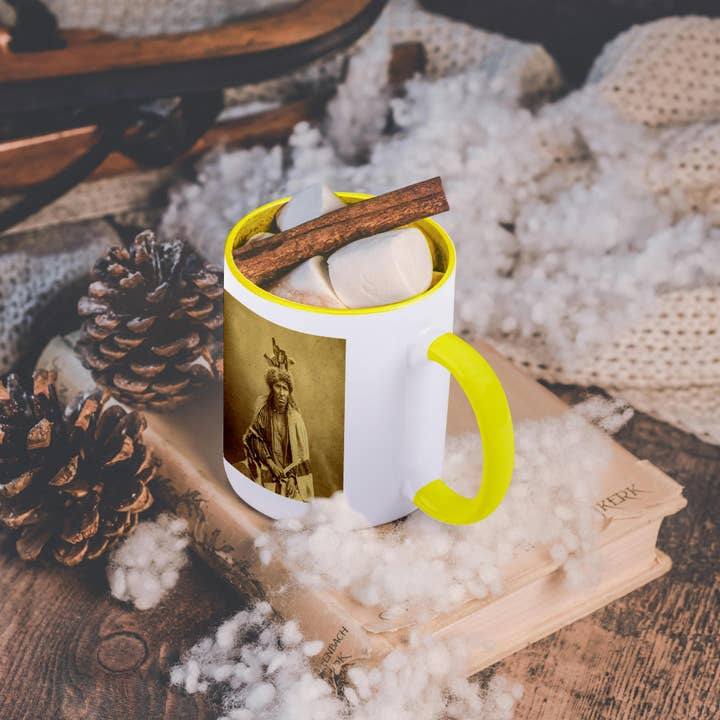 3dRose - Wholesale Coffee Mug - 3dRose, Vintage Stereoview Card 1870 Native American Chippewa Chief Bitter Man, Mug5