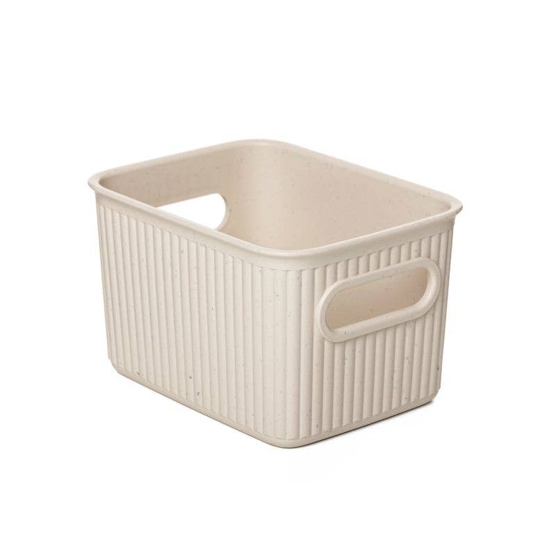Superio Brand - Wholesale Storage Bin - Ribbed Collection Storage and Organizing Bins, 1.5 Liter-CS7