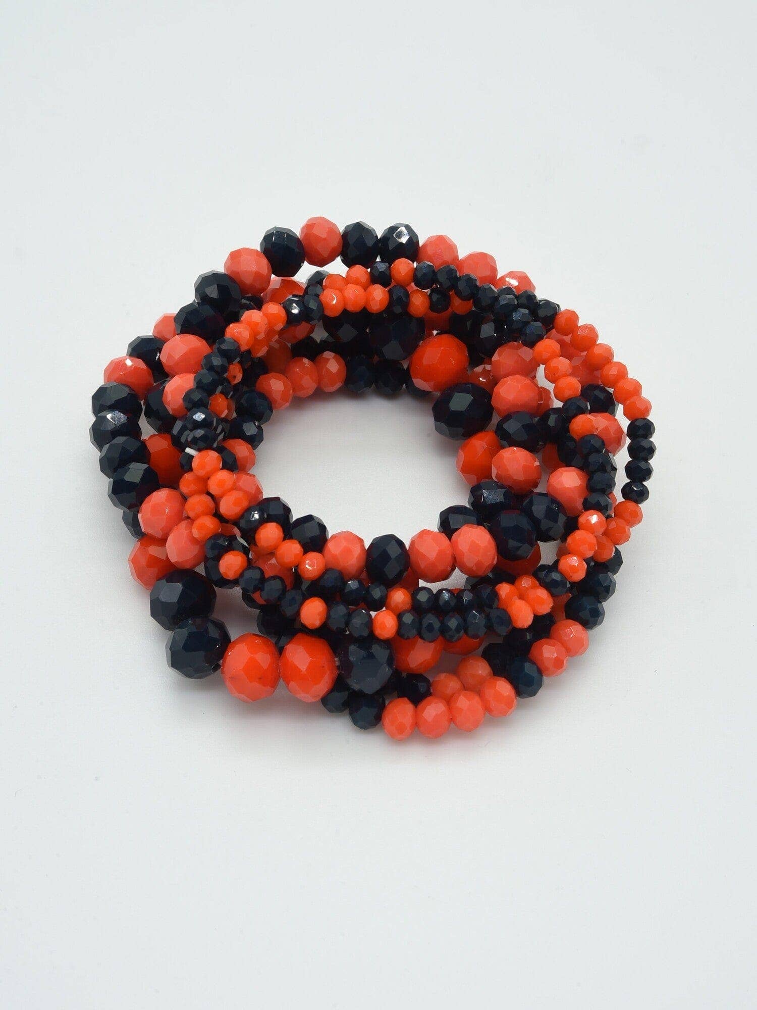 MiMi Wholesale - Wholesale Jewelry Set - CB2177 7 Piece Glass Beaded Bracelet Jewelry Set20