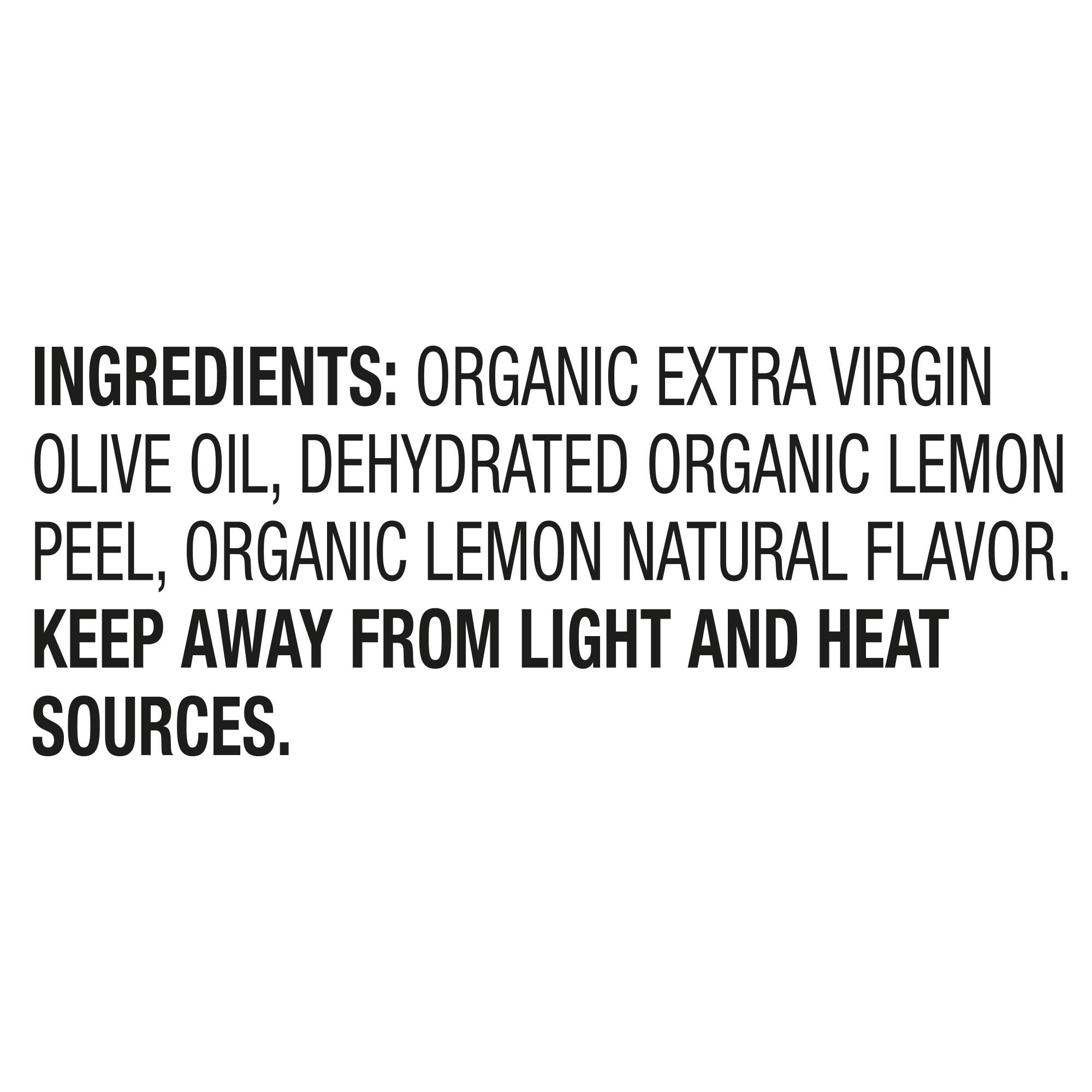 Fine Italian Food - Wholesale Olive Oil - Olidi Organic Lemon Extra Virgin Olive Oil, 8.5 fl. oz.3